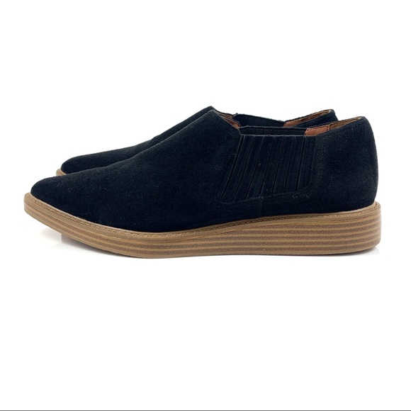 Vintage Shoes - CHARLES & KEITH vegan suede platform loafers